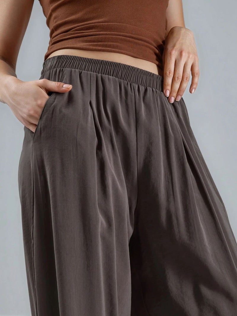 BUSEM Wide Leg Pleated Pants - Image 5